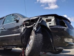 事故後に車が動かない