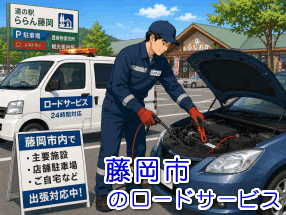 藤岡市でのバッテリー上がり救援対応事例