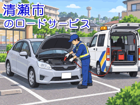 清瀬市のバッテリー上がり対応