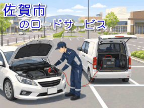 佐賀市のバッテリー上がり救援