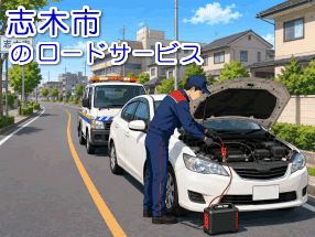 志木市のバッテリー上がり対応