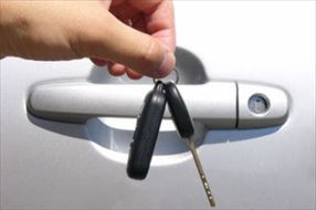 車のセキュリティロック