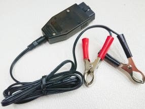 バッテリー交換時のバックアップ