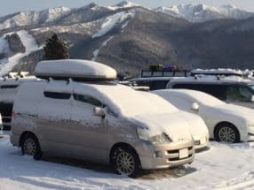 寒冷地へ行った際のバッテリー上がり