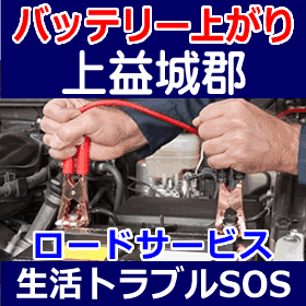 上益城郡のバッテリー上がり(ジャンピングでエンジン始動)