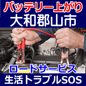 大和郡山市のバッテリー上がり(ジャンピングでエンジン始動)