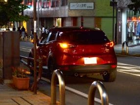 路上駐車中にバッテリー上がり