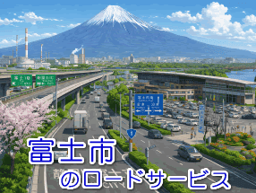 富士市のレッカー／ロードサービス