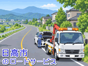 日高市のレッカー/ロードサービス