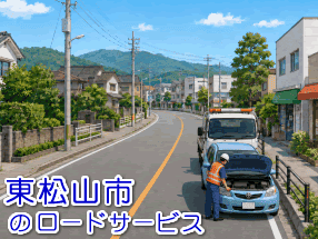 東松山市のレッカー/ロードサービス