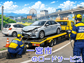 一宮市のレッカー/ロードサービス
