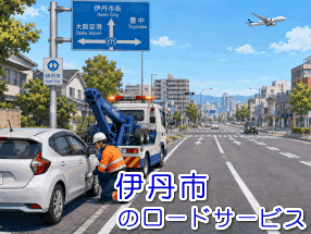 伊丹市のレッカー/ロードサービス