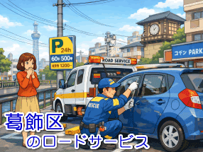 葛飾区のレッカー/ロードサービス