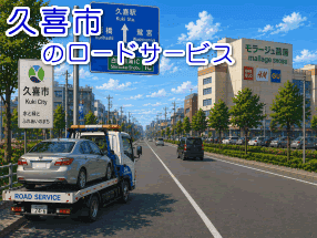 久喜市のレッカー／ロードサービス