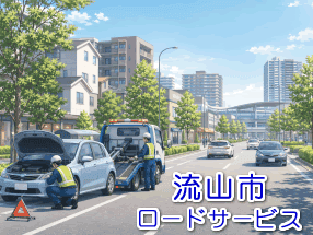 流山市のレッカー／ロードサービス
