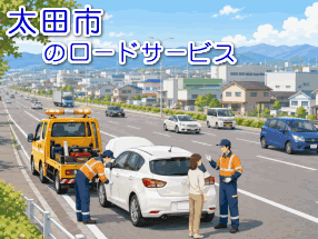 太田市のレッカー/ロードサービス