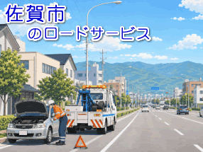 佐賀市のレッカー／ロードサービス