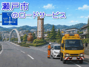 瀬戸市のレッカー／ロードサービス