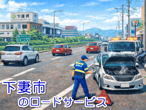 下妻市のレッカー／ロードサービス