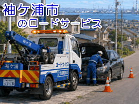 袖ケ浦市対応のレッカー/ロードサービス