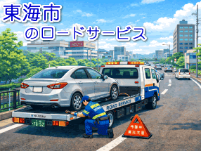 東海市のレッカー／ロードサービス