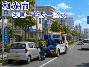 和光市のレッカー／ロードサービス